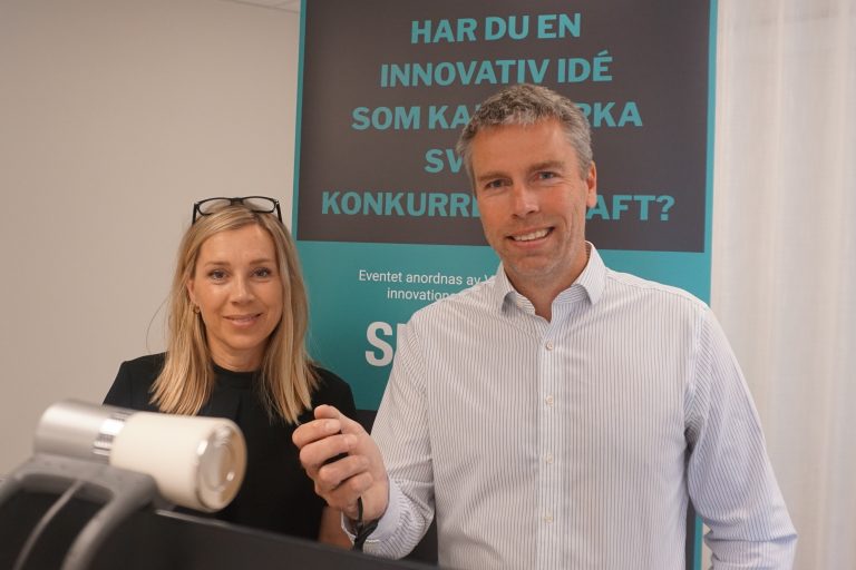 Jenny Greberg och Nicls Dahlström, Swedish Mining Innovation