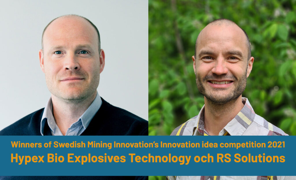 Thomas Gustavsson, CEO, Hypex Bio Explosives Technology AB and Jesper Martinsson, CTO, RS Solutions AB