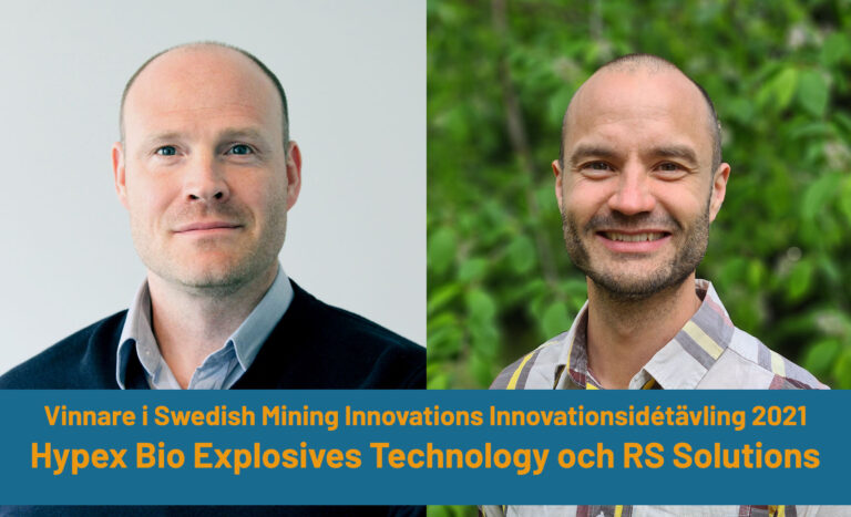 Thomas Gustavsson, CEO, Hypex Bio Explosives Technology AB och Jesper Martinsson, CTO, RS Solutions AB